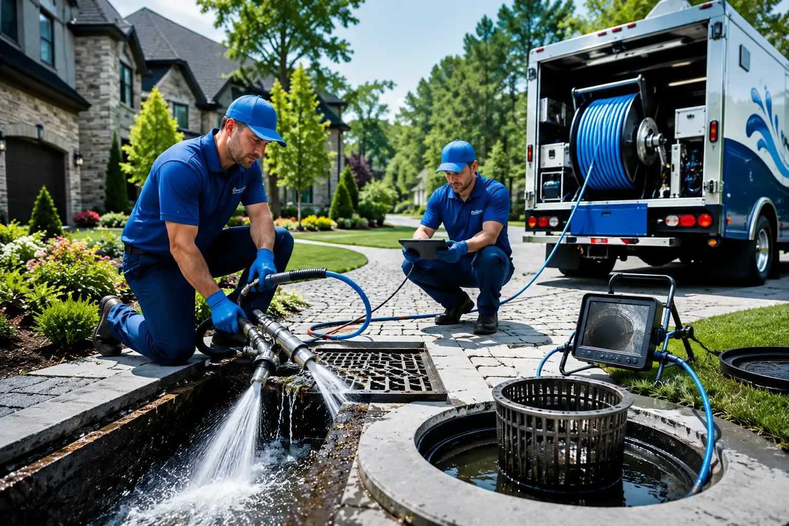 Local outdoor drain cleaning professionals in Westbrook, TX
