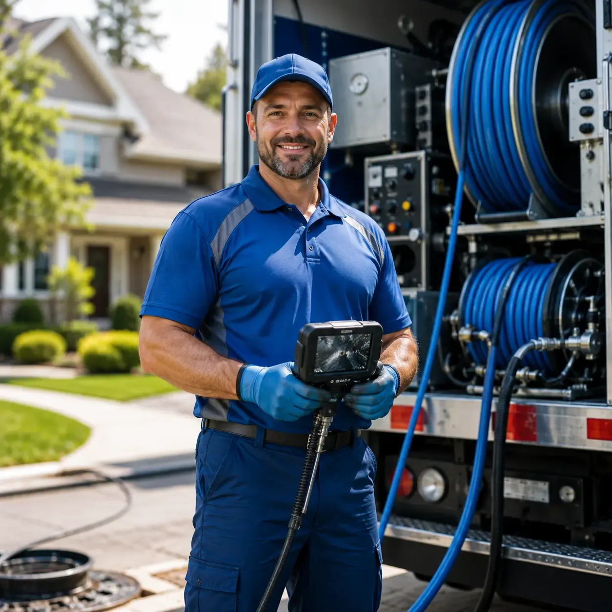 Local outdoor drain cleaning specialists in Westbrook, TX